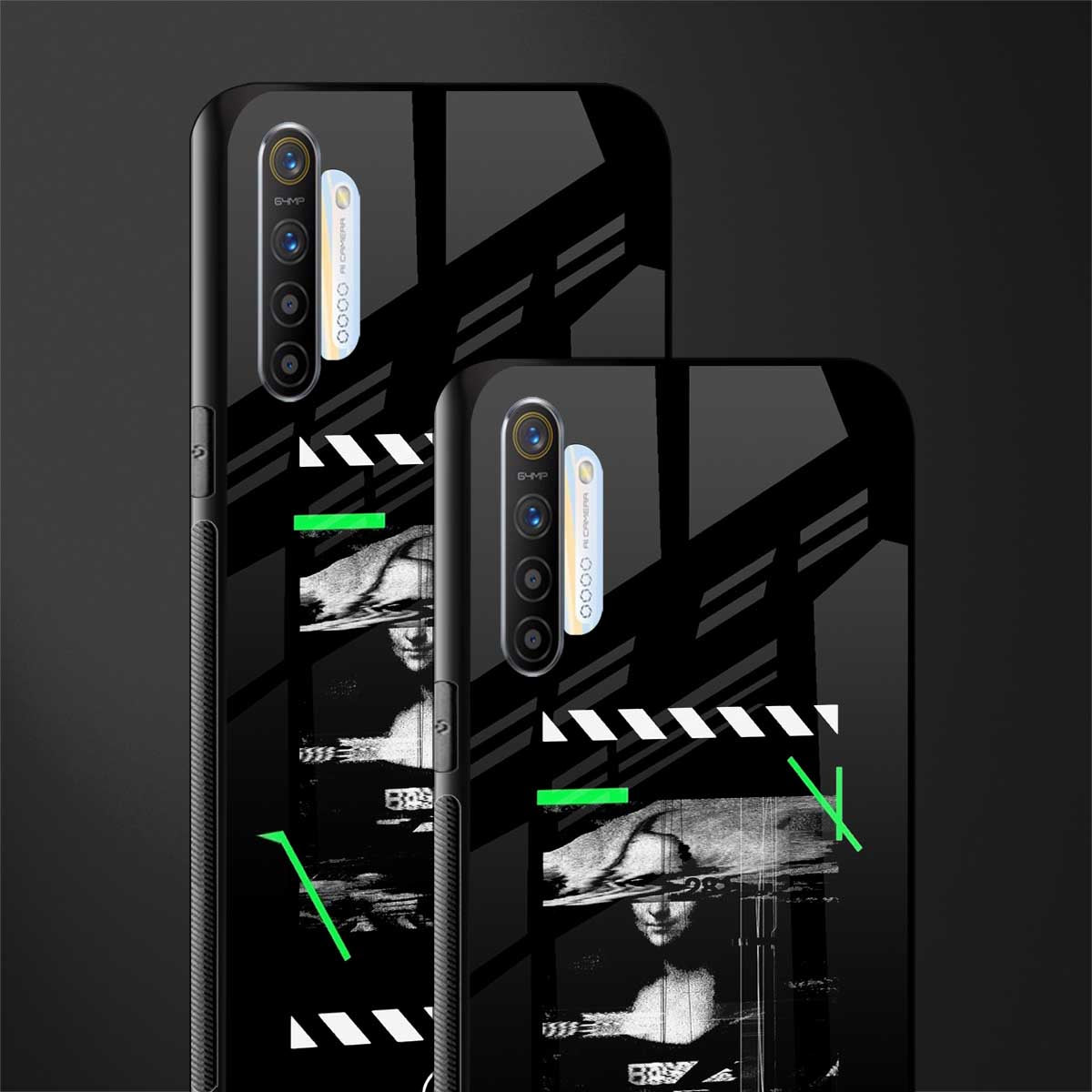 mona lisa art glass case for realme x2 image-2