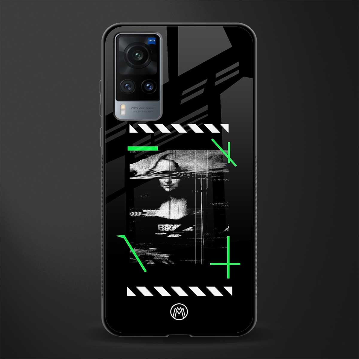 mona lisa art glass case for vivo x60 image