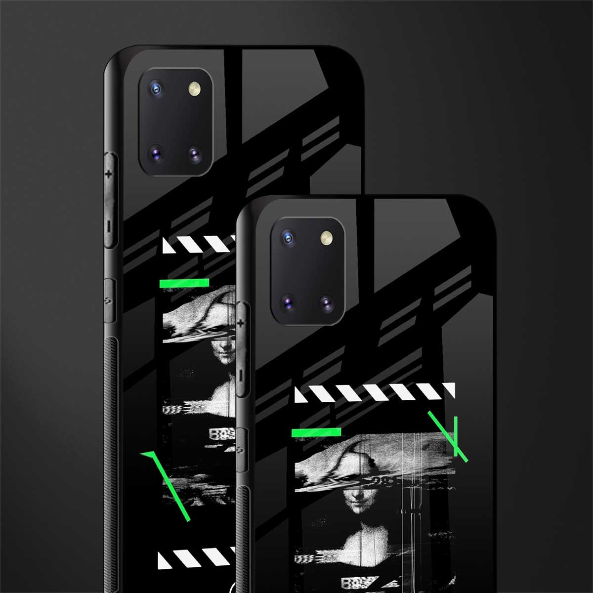 mona lisa art glass case for samsung a81 image-2