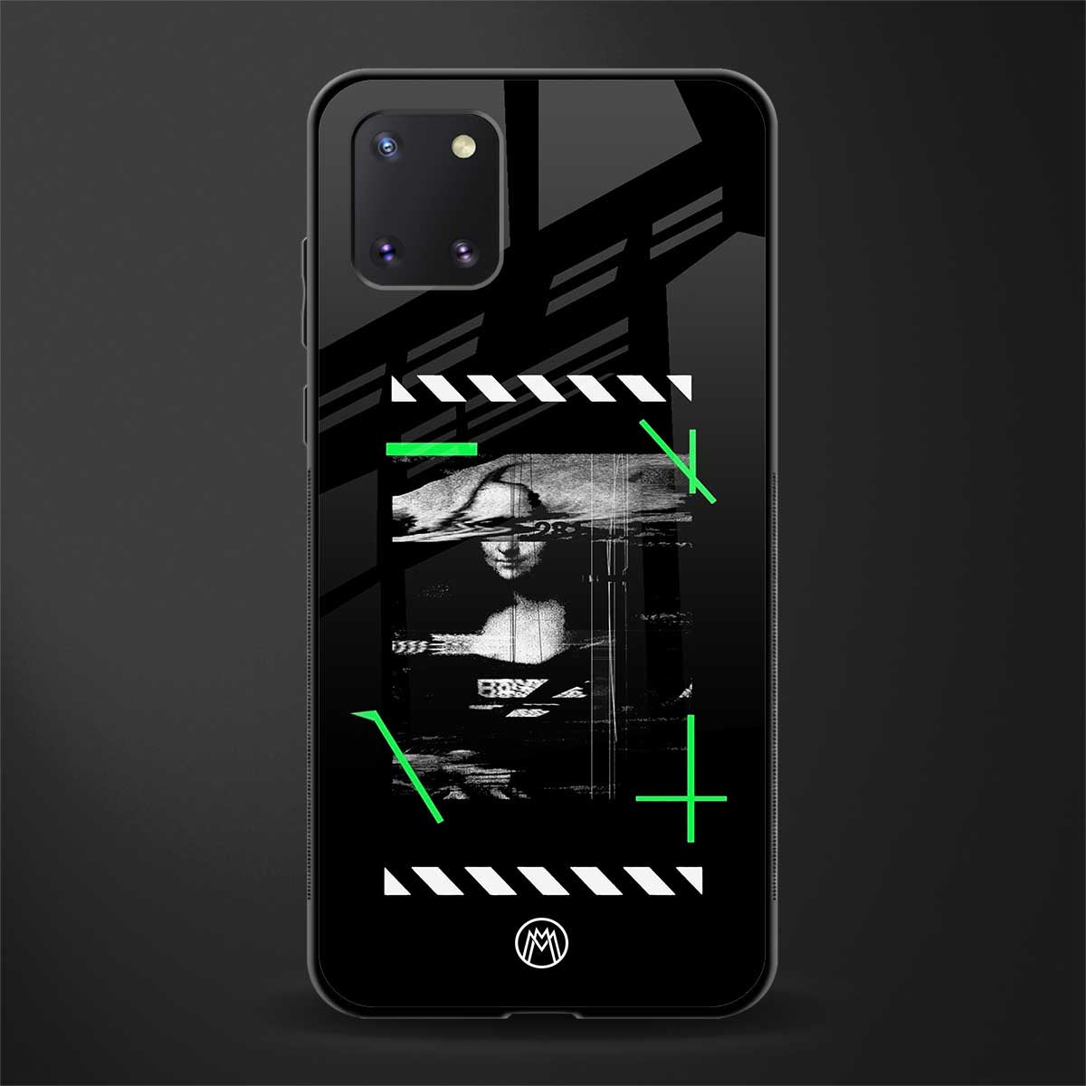 mona lisa art glass case for samsung a81 image