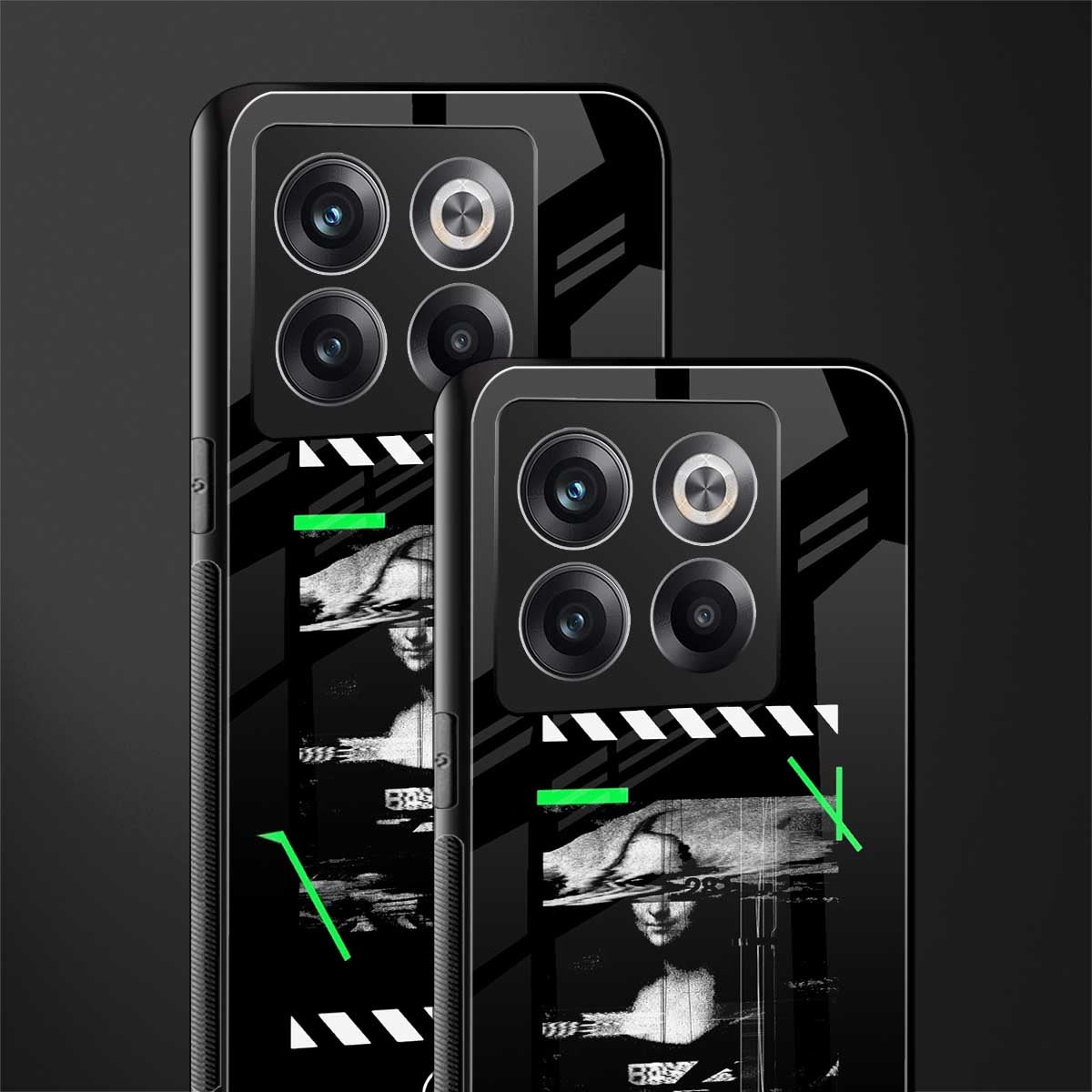 mona lisa art back phone cover | glass case for oneplus 10t
