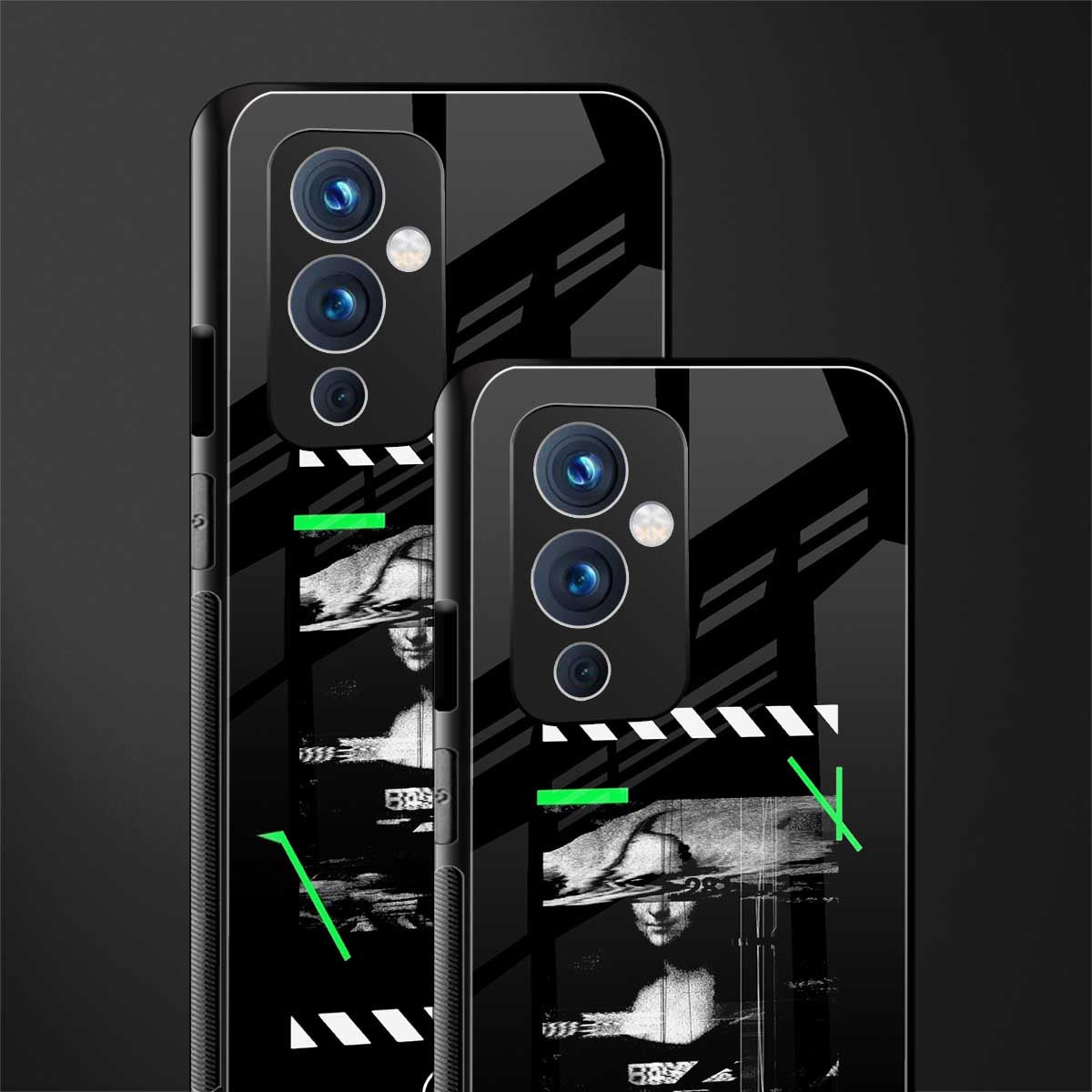 mona lisa art back phone cover | glass case for oneplus 9