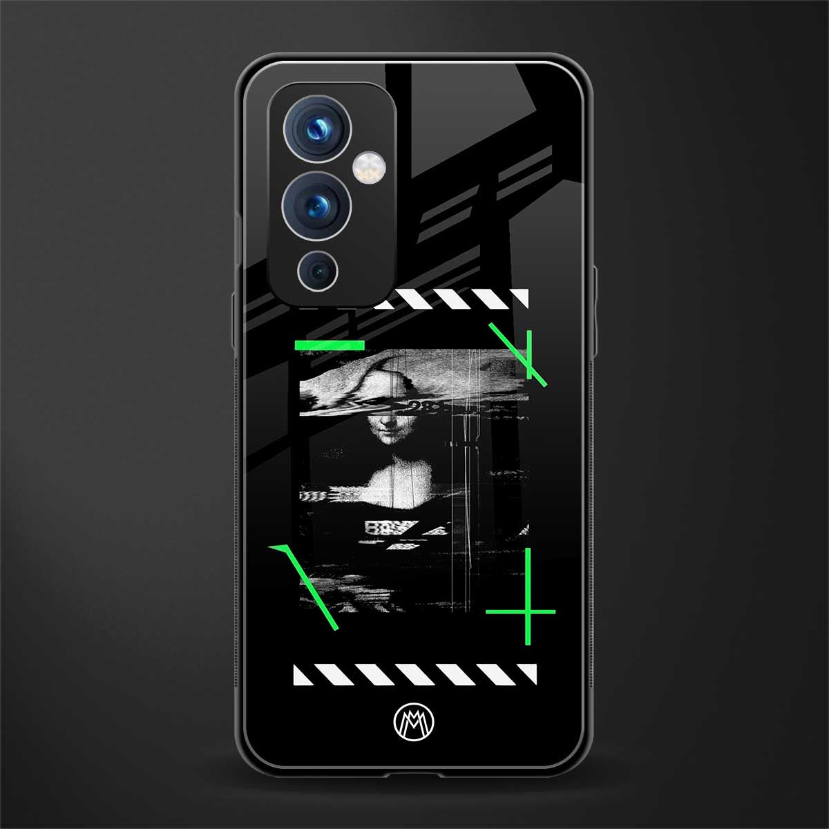 mona lisa art back phone cover | glass case for oneplus 9