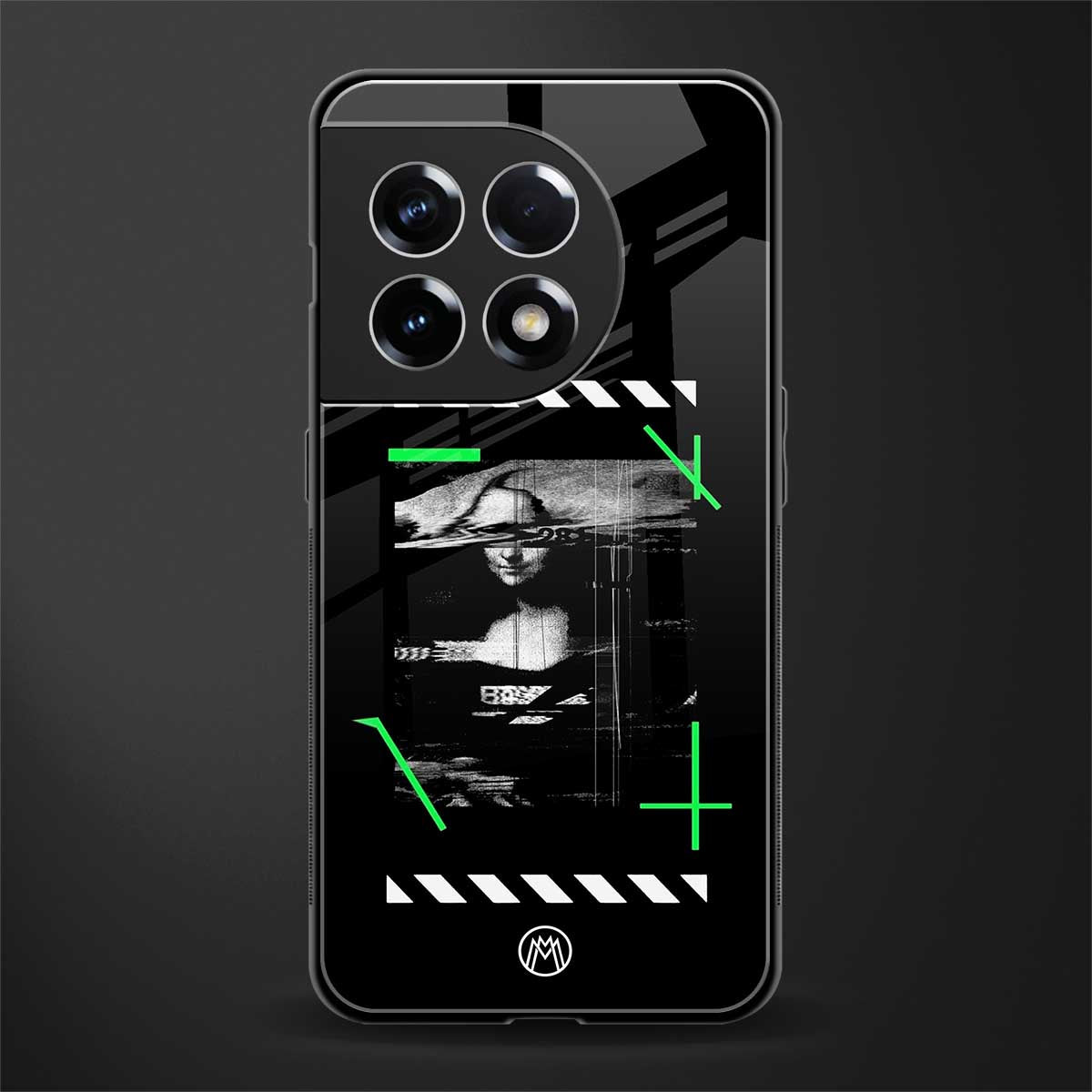 mona lisa art back phone cover | glass case for oneplus 11r