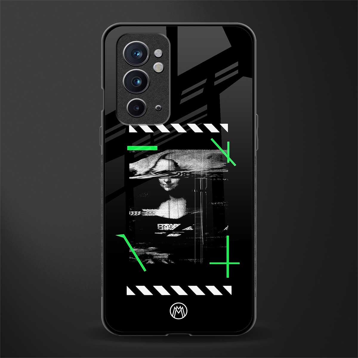 mona lisa art glass case for oneplus 9rt image