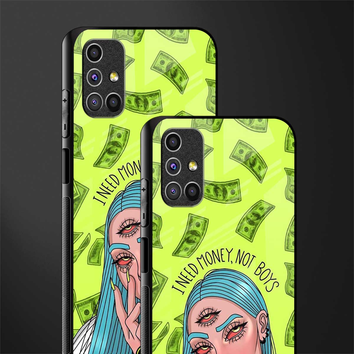 money over boys glass case for samsung galaxy m51 image-2