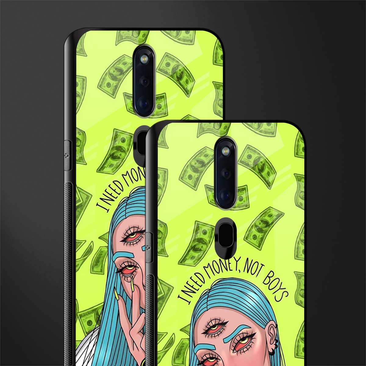 money over boys glass case for oppo f11 pro image-2