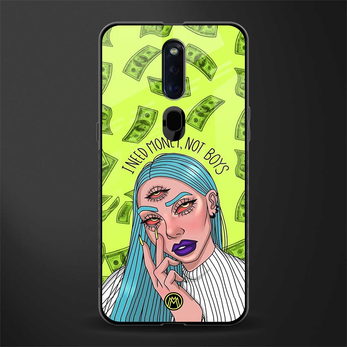 money over boys glass case for oppo f11 pro image