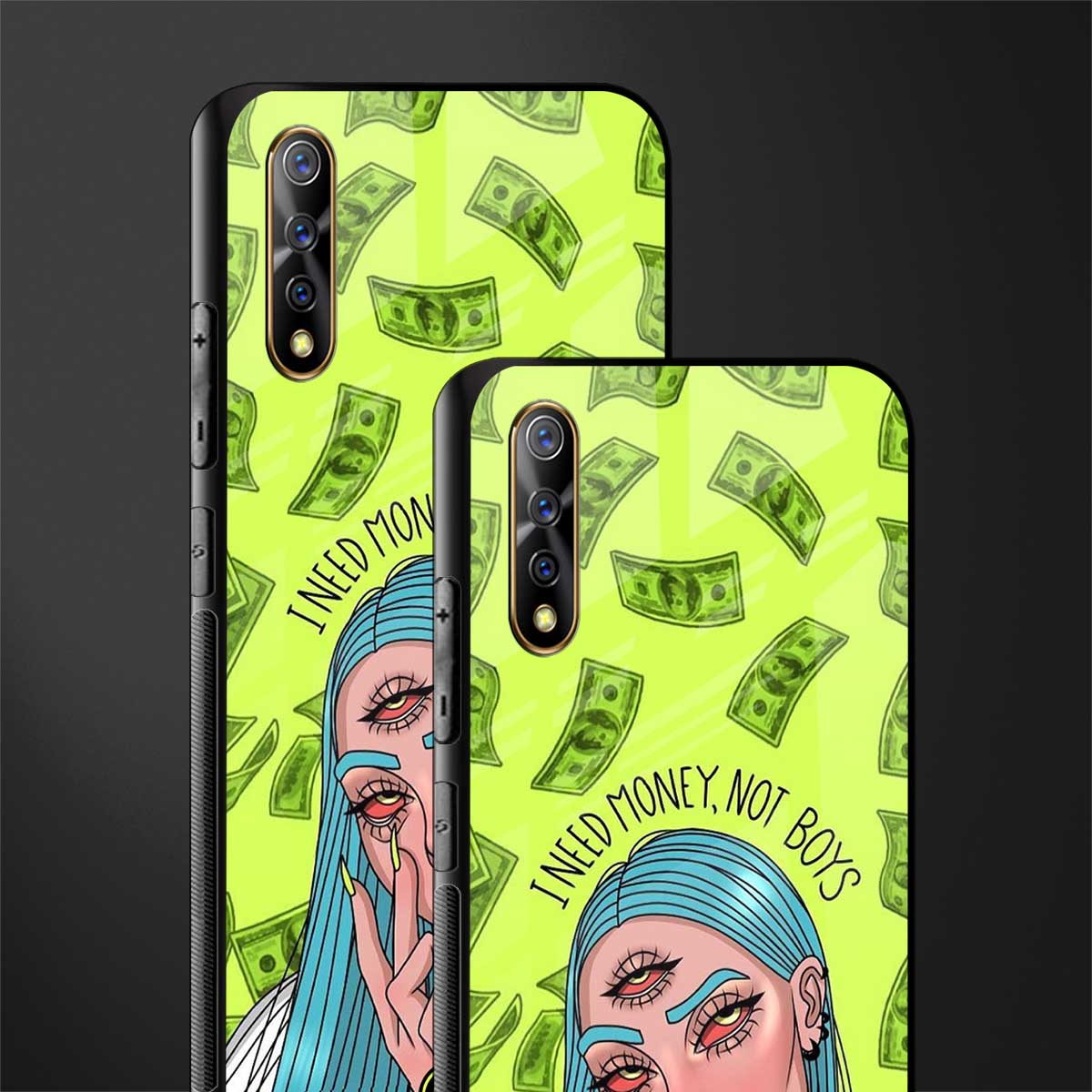 money over boys glass case for vivo s1 image-2