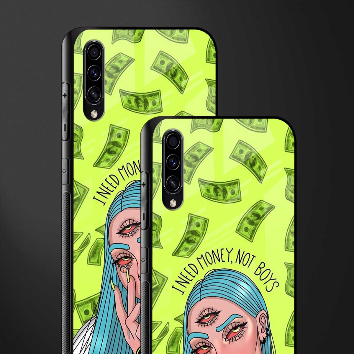 money over boys glass case for samsung galaxy a70 image-2