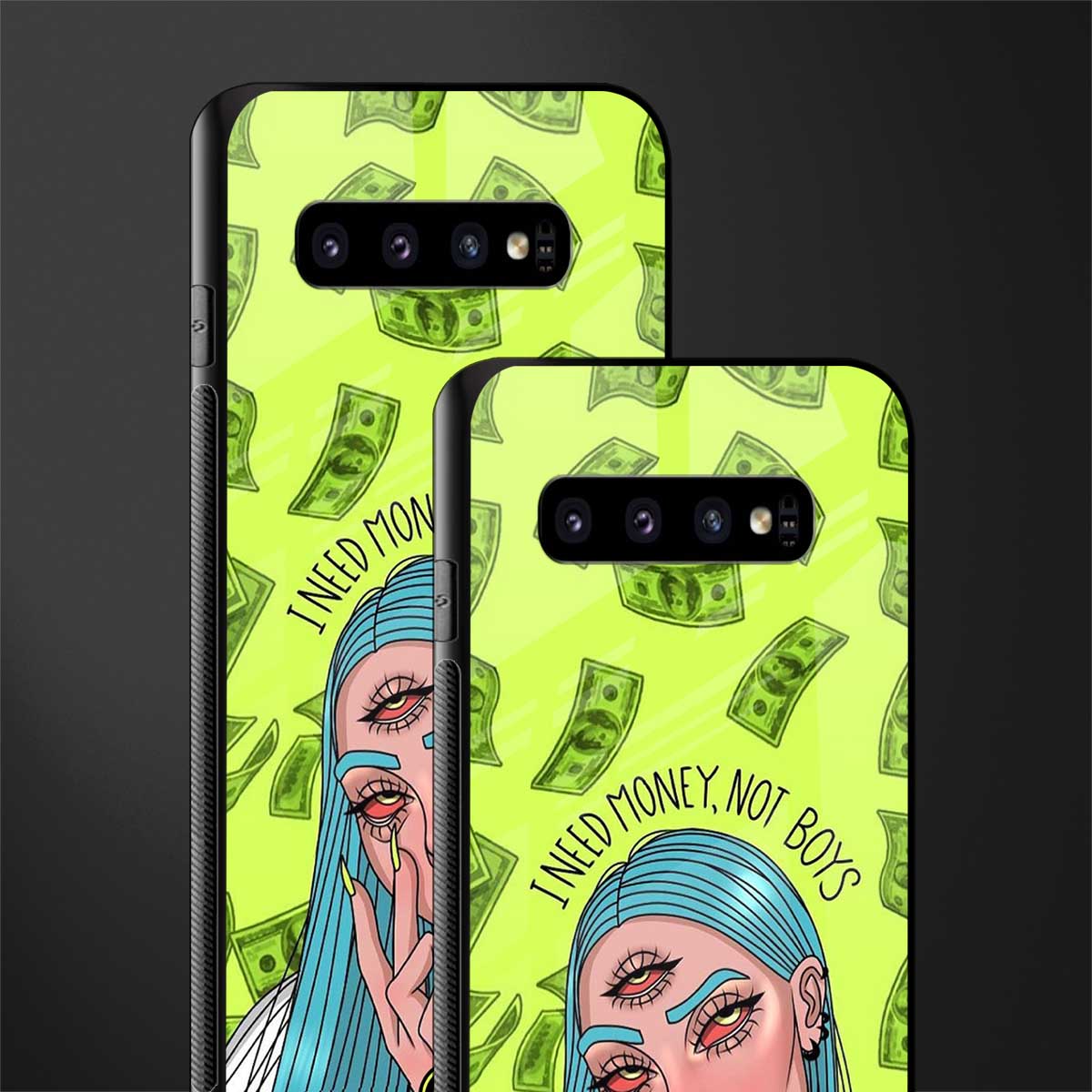money over boys glass case for samsung galaxy s10 plus image-2