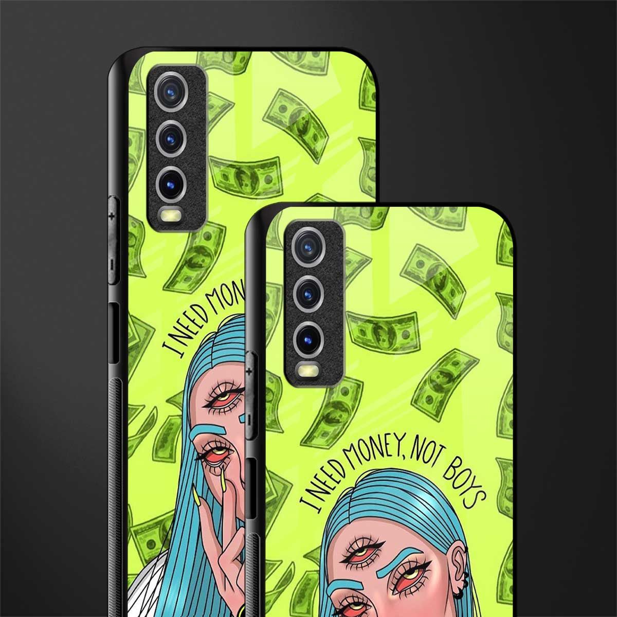 money over boys glass case for vivo y20 image-2