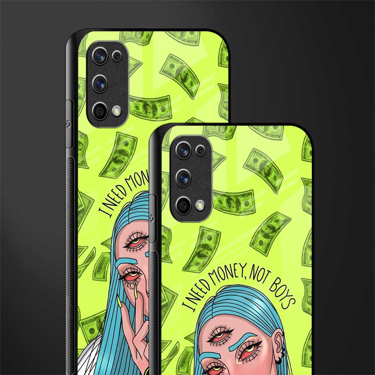 money over boys glass case for realme 7 pro image-2