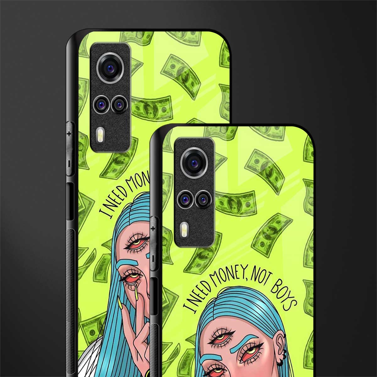 money over boys glass case for vivo y51 image-2