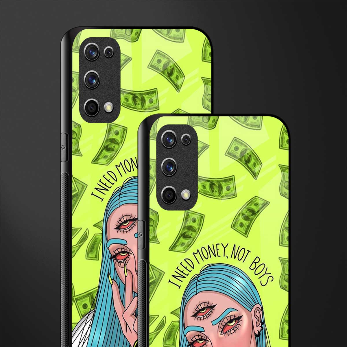 money over boys glass case for realme x7 pro image-2