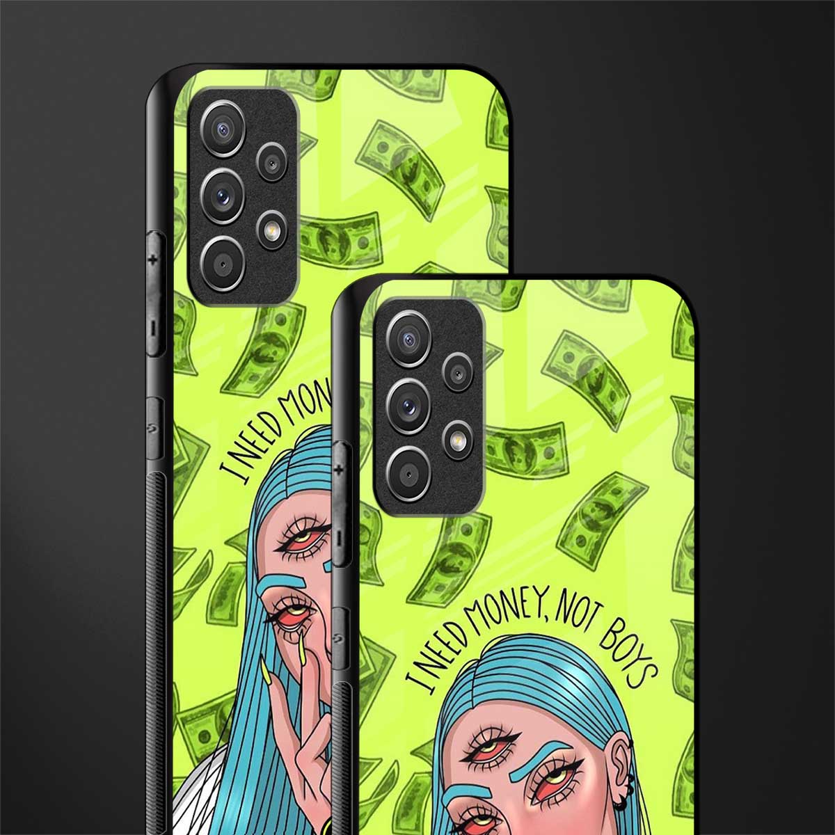 money over boys glass case for samsung galaxy a72 image-2