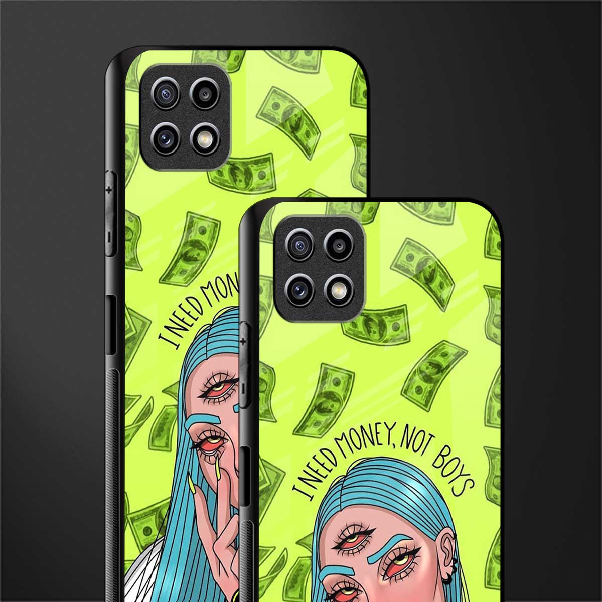 money over boys glass case for samsung galaxy a22 5g image-2