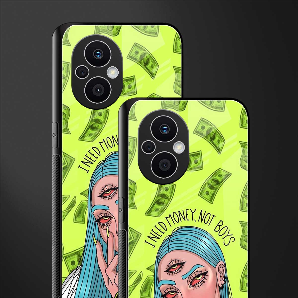 money over boys back phone cover | glass case for oppo f21 pro 5g