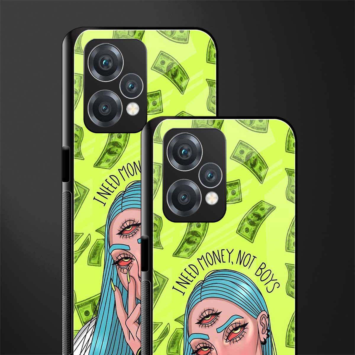 money over boys back phone cover | glass case for oneplus nord ce 2 lite 5g