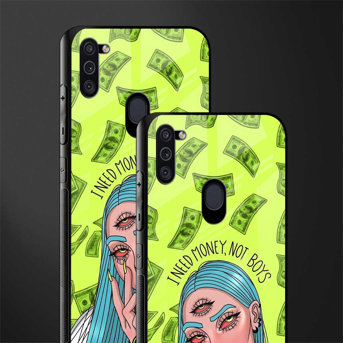 money over boys glass case for samsung a11 image-2