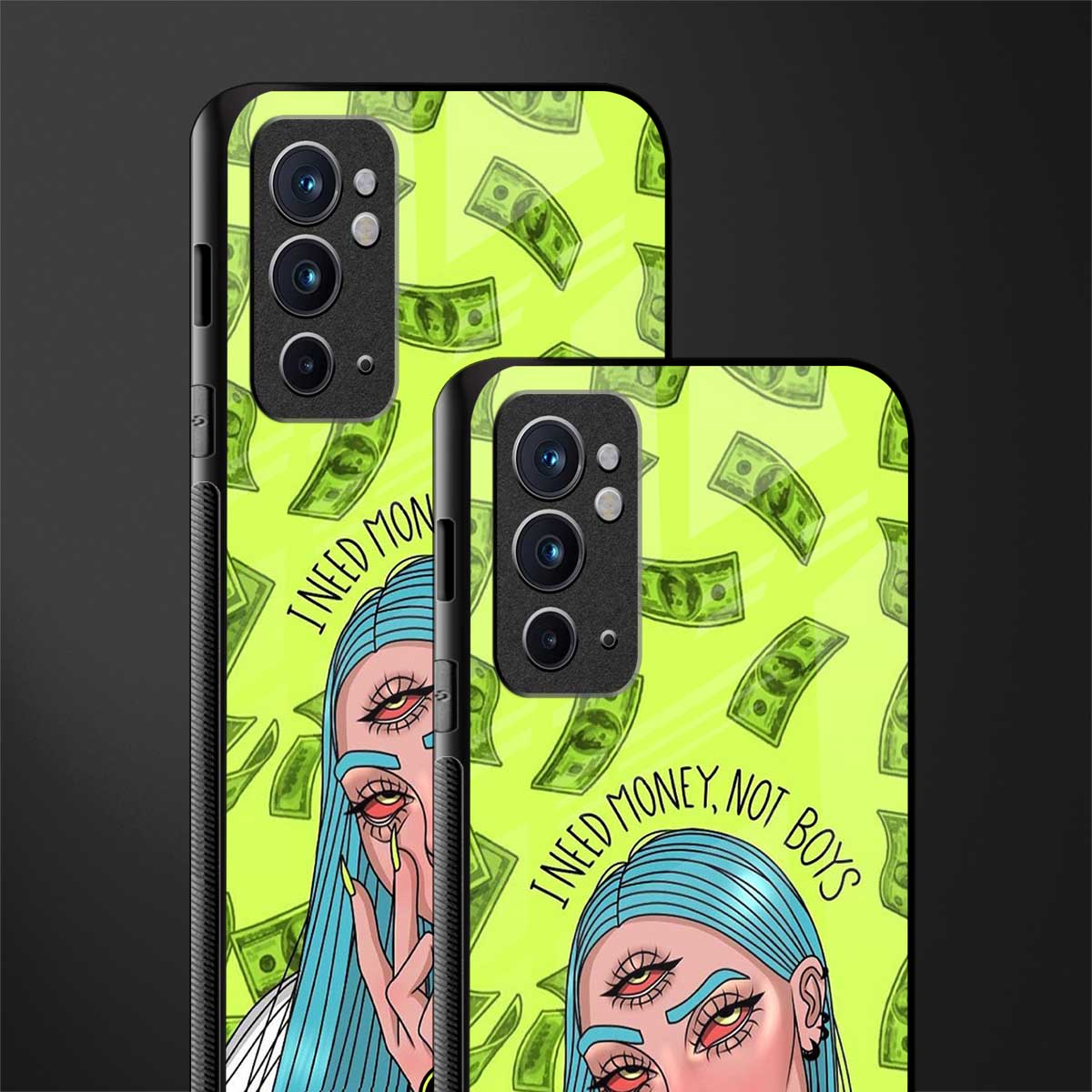 money over boys glass case for oneplus 9rt image-2