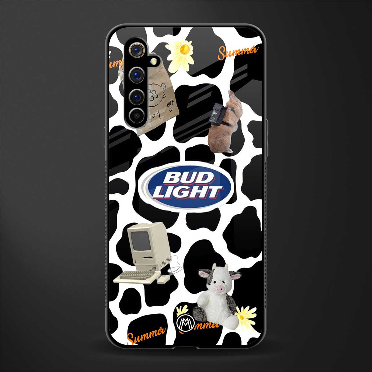 moo moo summer vibes glass case for realme x50 pro image