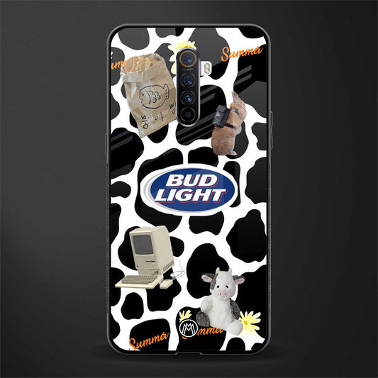 moo moo summer vibes glass case for realme x2 pro image