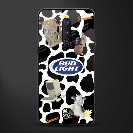moo moo summer vibes glass case for oneplus 8 pro image
