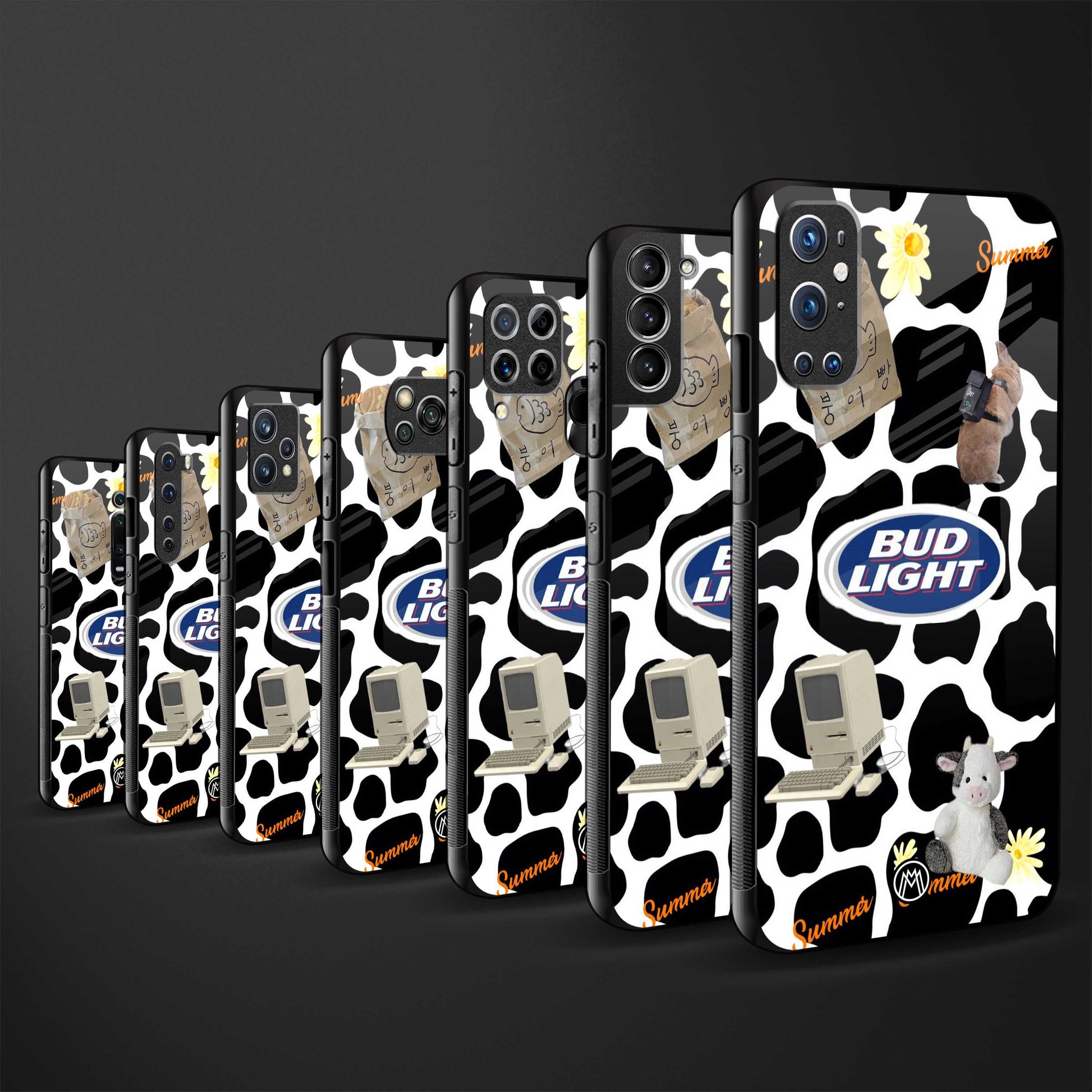 moo moo summer vibes glass case for iphone 11 image-3