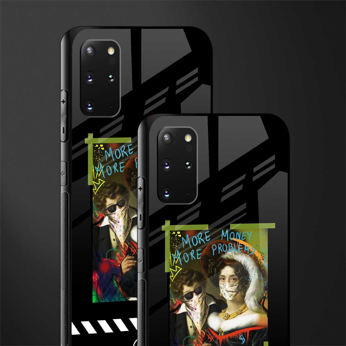 more money more problems glass case for samsung galaxy s20 plus image-2