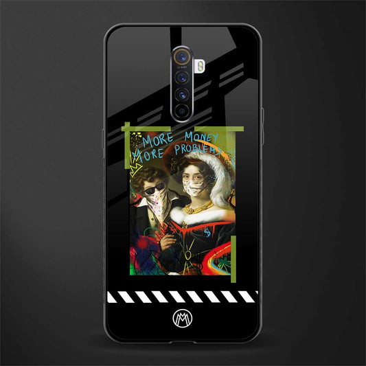 more money more problems glass case for realme x2 pro image
