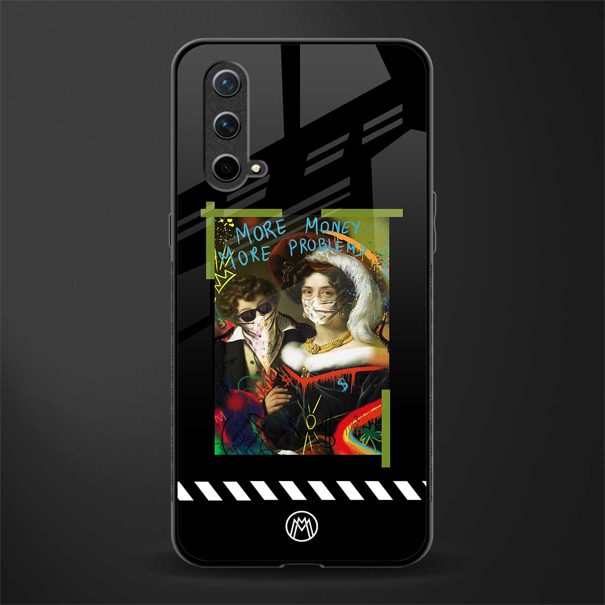 more money more problems glass case for oneplus nord ce 5g image