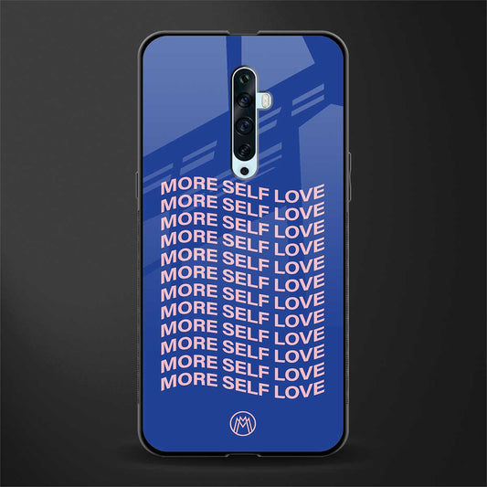 more self love glass case for oppo reno 2f image