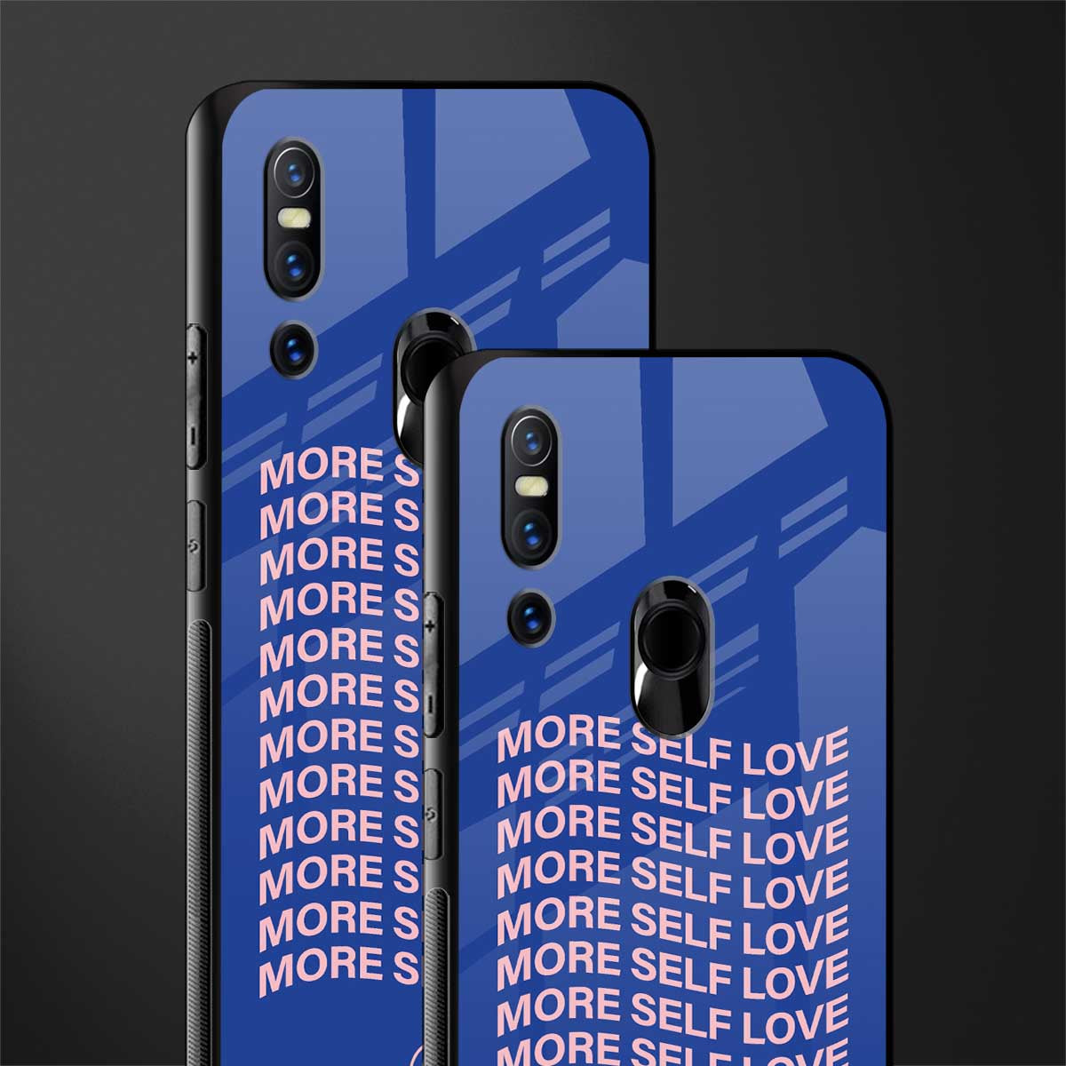 more self love glass case for vivo v15 image-2