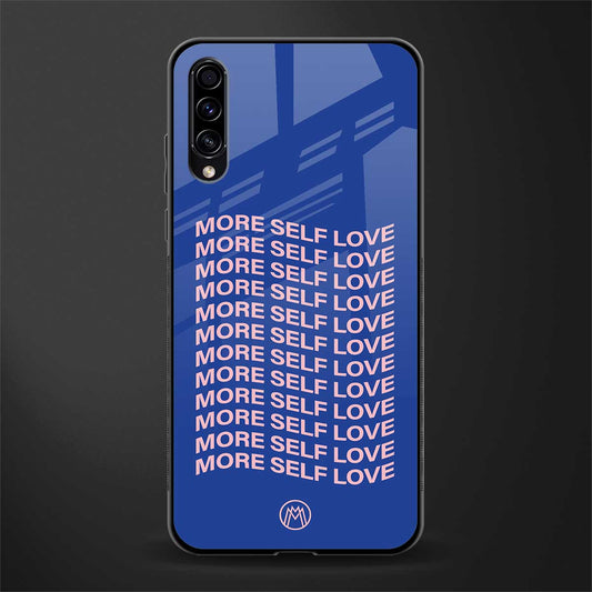 more self love glass case for samsung galaxy a50 image