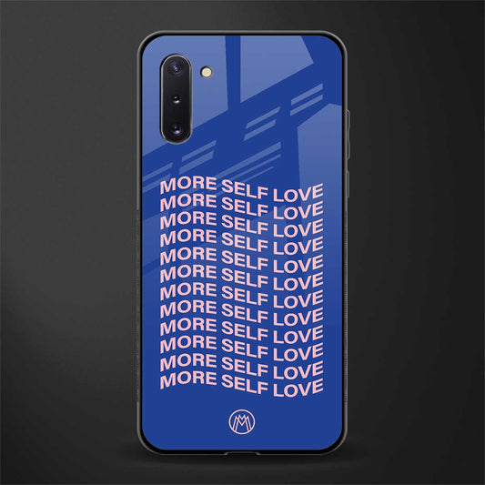 more self love glass case for samsung galaxy note 10 image