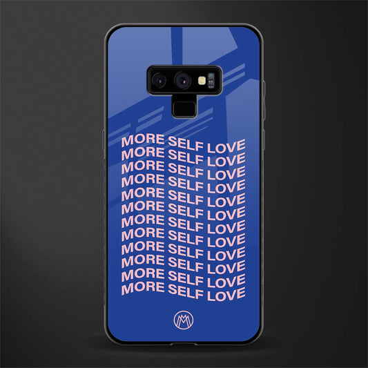 more self love glass case for samsung galaxy note 9 image