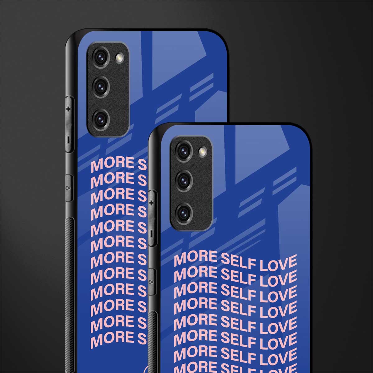 more self love glass case for samsung galaxy s20 fe image-2