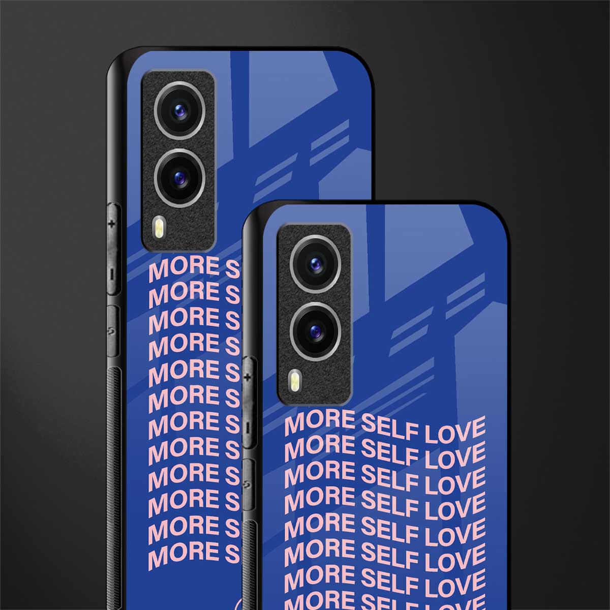 more self love glass case for vivo v21e 5g image-2
