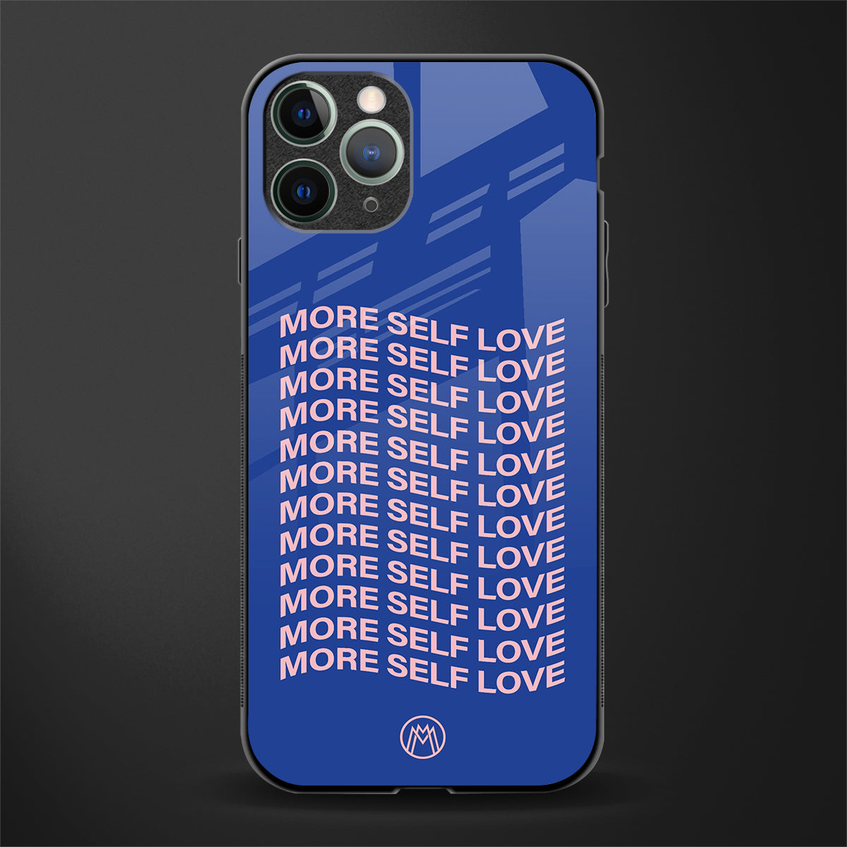 more self love glass case for iphone 11 pro image