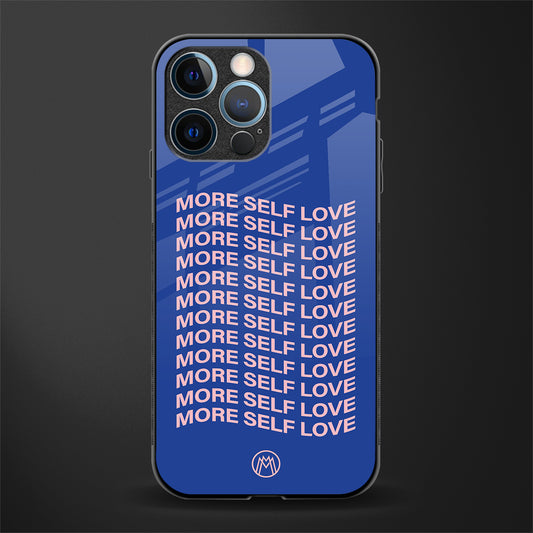 more self love glass case for iphone 14 pro image