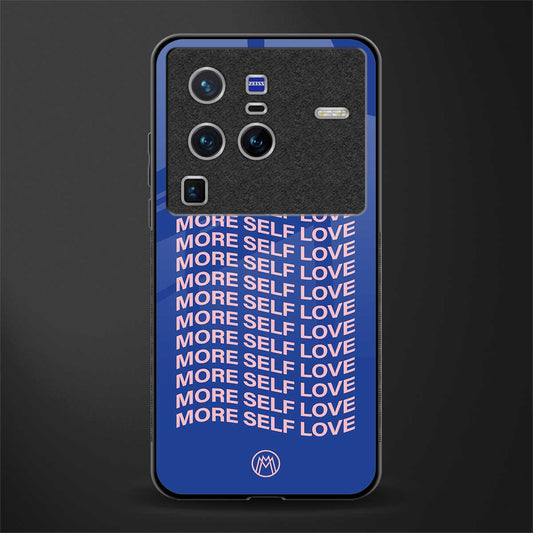 more self love glass case for vivo x80 pro 5g image