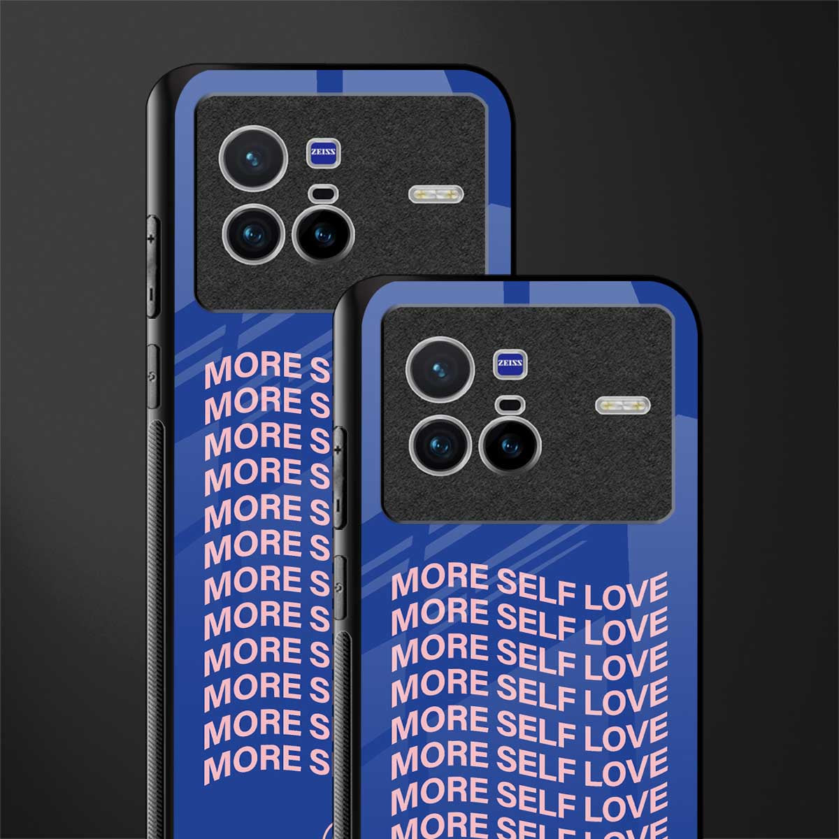 more self love glass case for vivo x80 image-2