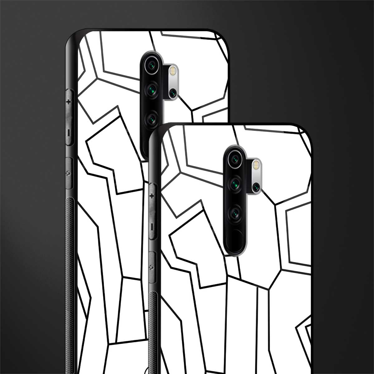 Mosaic Glass Case for redmi note 8 pro image-2