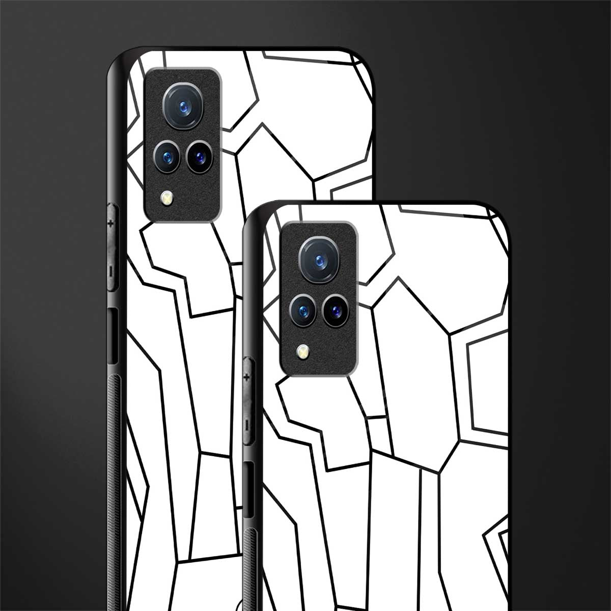 Mosaic Glass Case for vivo v21 5g image-2