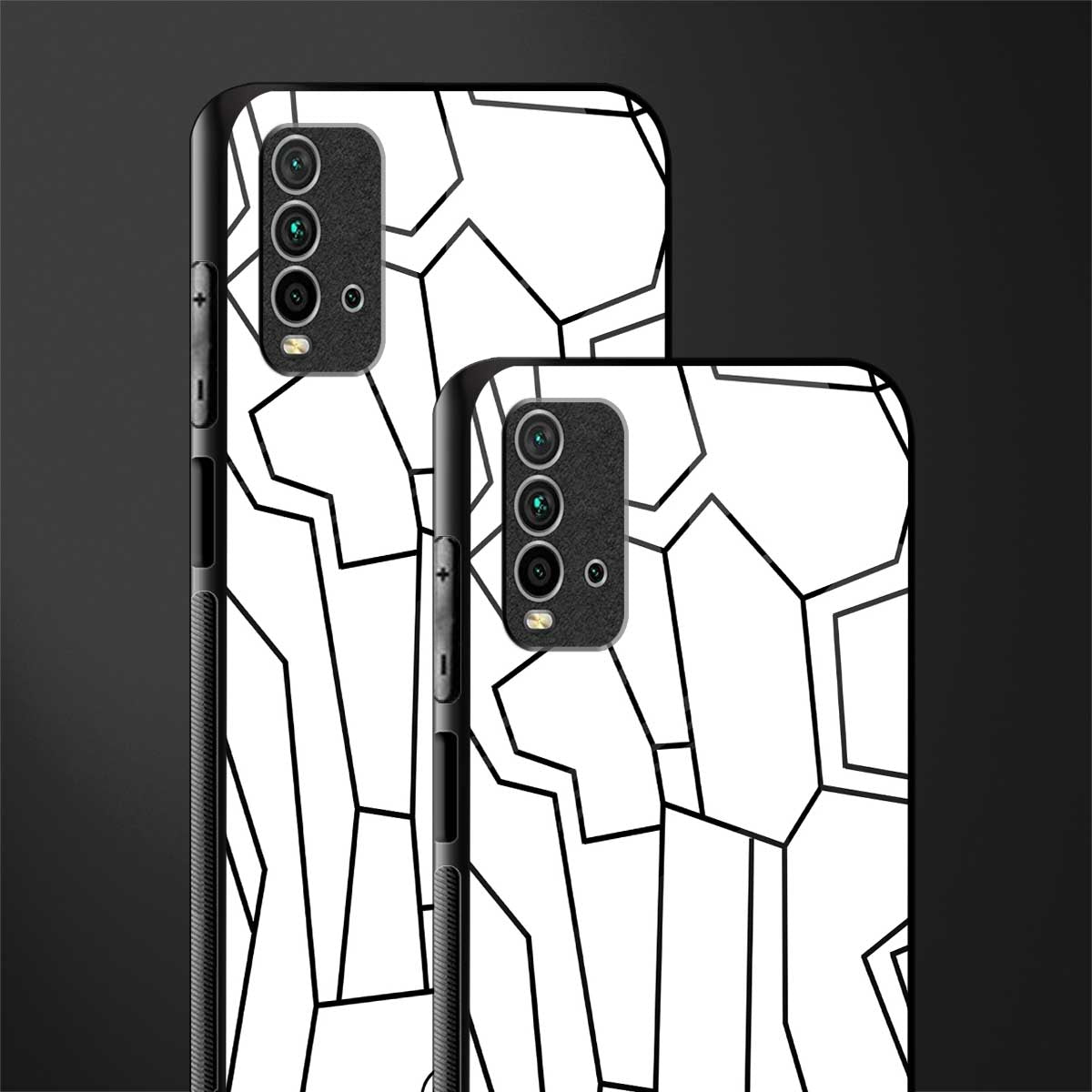 Mosaic Glass Case for redmi 9 power image-2