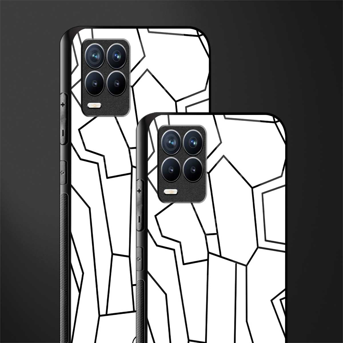 Mosaic Glass Case for realme 8 4g image-2