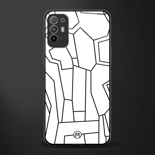 Mosaic Glass Case for oppo f19 pro plus image
