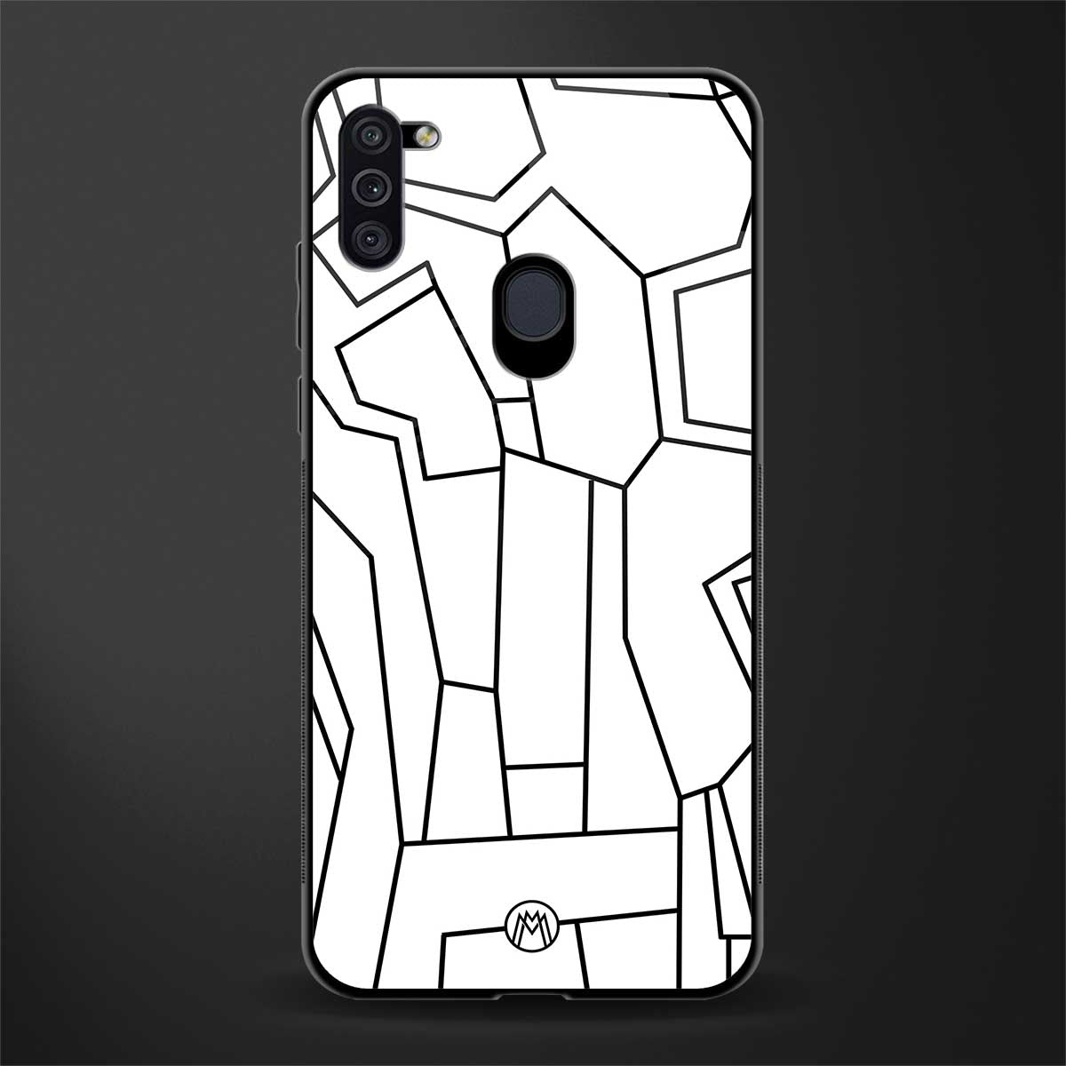 Mosaic Glass Case for samsung a11 image