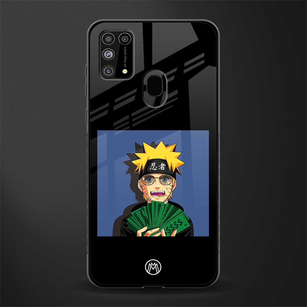 naruto hypebeast glass case for samsung galaxy m31 prime edition image